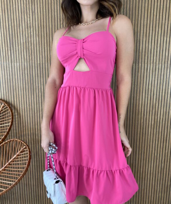 fernandaramosstore com br vestido curto com bojo rosa 1