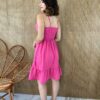 fernandaramosstore com br vestido curto com bojo rosa 2