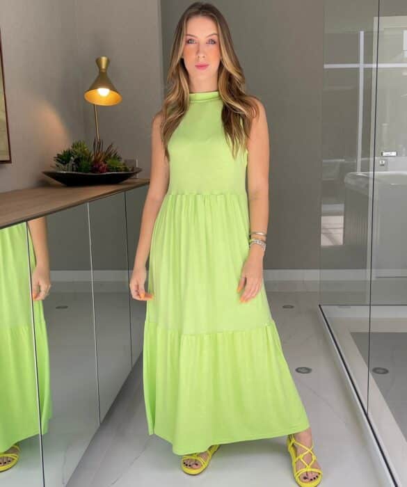 fernandaramosstore com br vestido longo de malha sem bojo verde 3