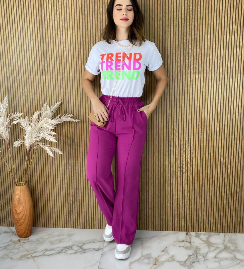Calça Feminina Fúcsia - Fernanda Ramos Store