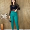 Calça Feminina com Cinto Verde - Fernanda Ramos Store