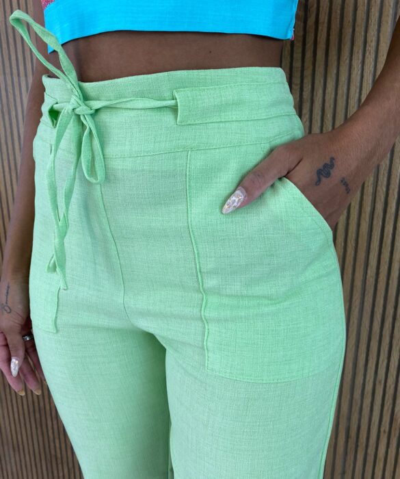 Calça Jogger Feminina Verde - Fernanda Ramos Store