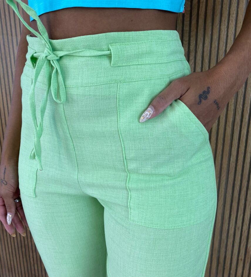 Calça Jogger Feminina Verde - Fernanda Ramos Store
