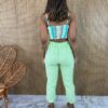 Calça Jogger Feminina Verde - Fernanda Ramos Store