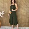 fernandaramosstore com br macacao de malha pantacourt alca fina sem bojo verde militar 1