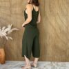 fernandaramosstore com br macacao de malha pantacourt alca fina sem bojo verde militar 2