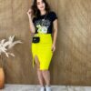 fernandaramosstore com br saia modal amarelo fluor