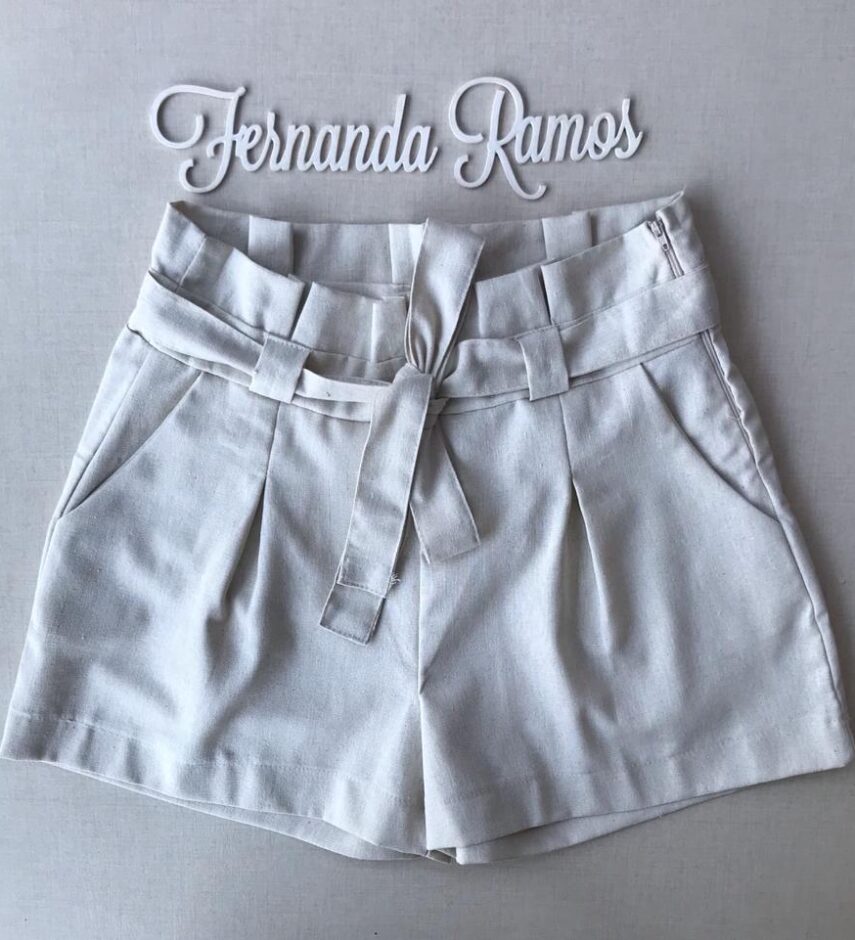 fernandaramosstore com br short feminino curto com amarracao bege 1