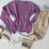 fernandaramosstore com br blusa manga longa feminina tricot lilas