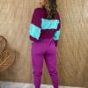 fernandaramosstore com br blusa manga longa feminina tricot listrada fucsia e verde 6