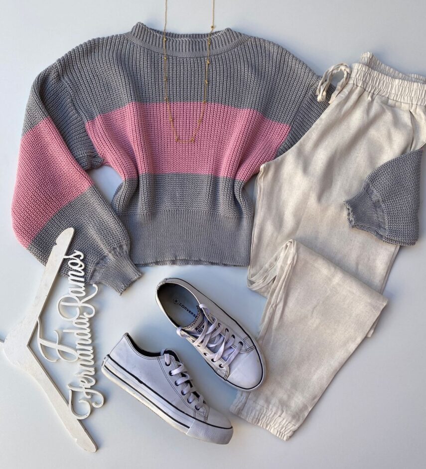 fernandaramosstore com br blusa manga longa feminina tricot listrada fucsia e verde copia