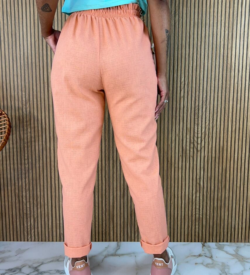 fernandaramosstore com br calca feminina com botoes salmao 5