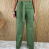 fernandaramosstore com br calca jeans feminina wide leg com amarracao verde militar 1