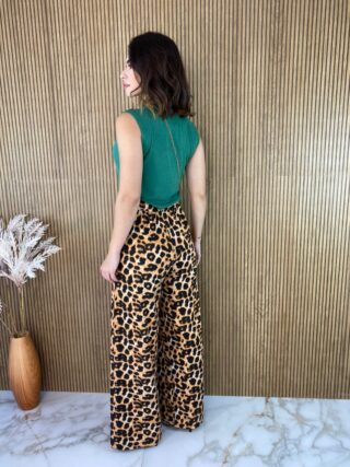 Cropped Feminino Canelado Verde - Fernanda Ramos Store