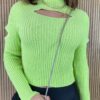 fernandaramosstore com br cropped feminino manga longa tricot verde lima 2