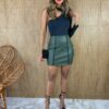 fernandaramosstore com br saia curta couro verde