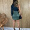 fernandaramosstore com br saia curta couro verde 3