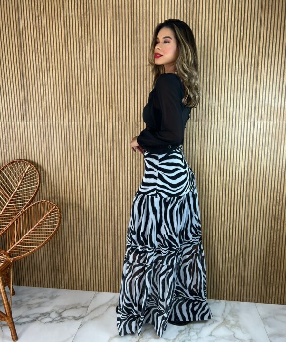 fernandaramosstore com br saia longa tule zebra