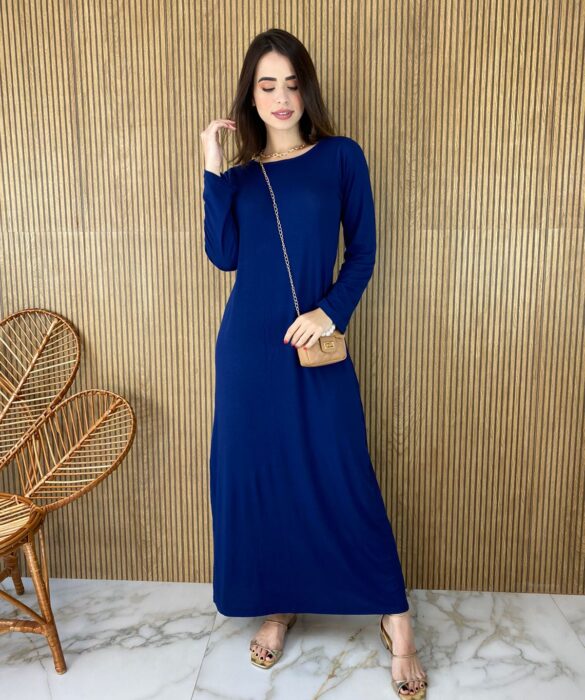 fernandaramosstore com br vestido longo de malha manga longa azul copia