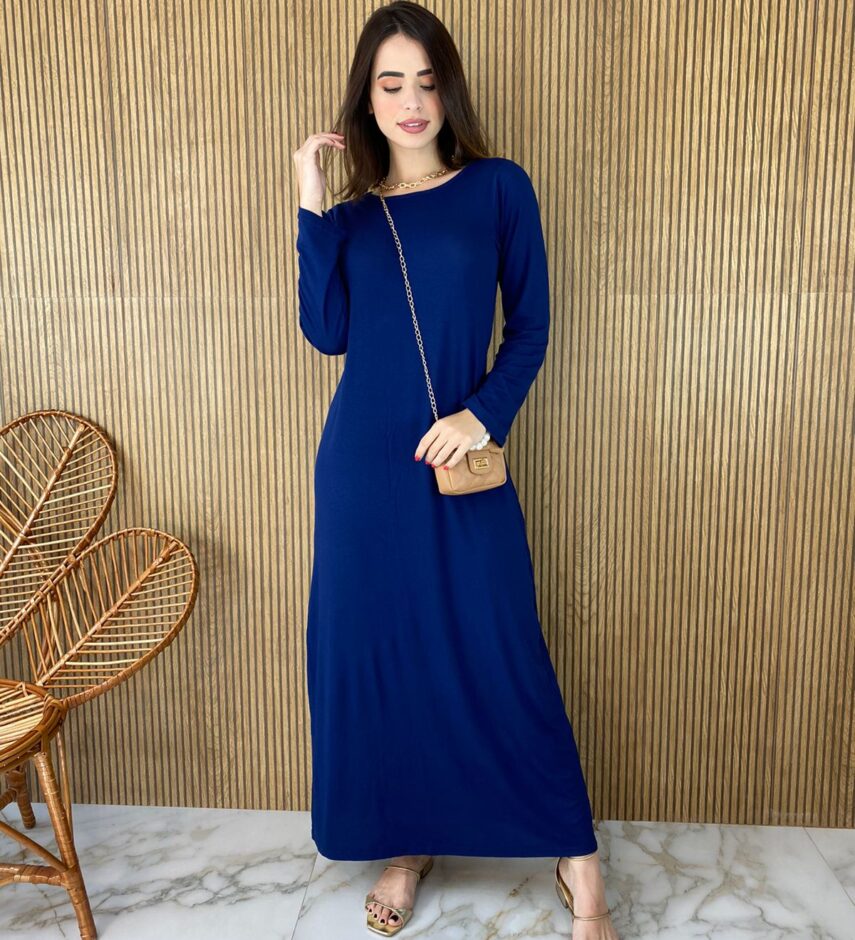 fernandaramosstore com br vestido longo de malha manga longa azul copia