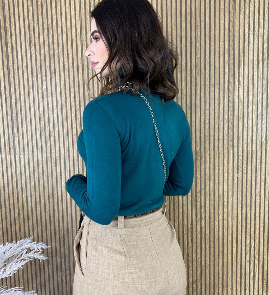 Blusa Feminina Cacharrel Gola Alta - Fernanda Ramos Store