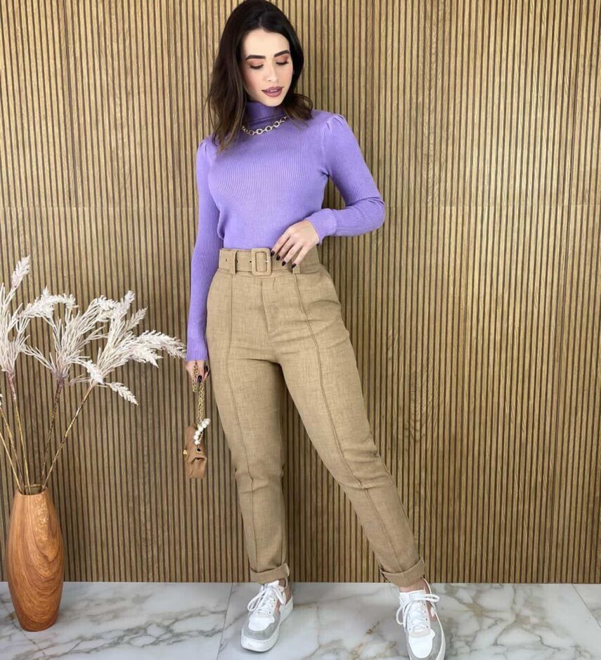fernandaramosstore com br blusa feminina cacharrel gola alta canelada lilas 1