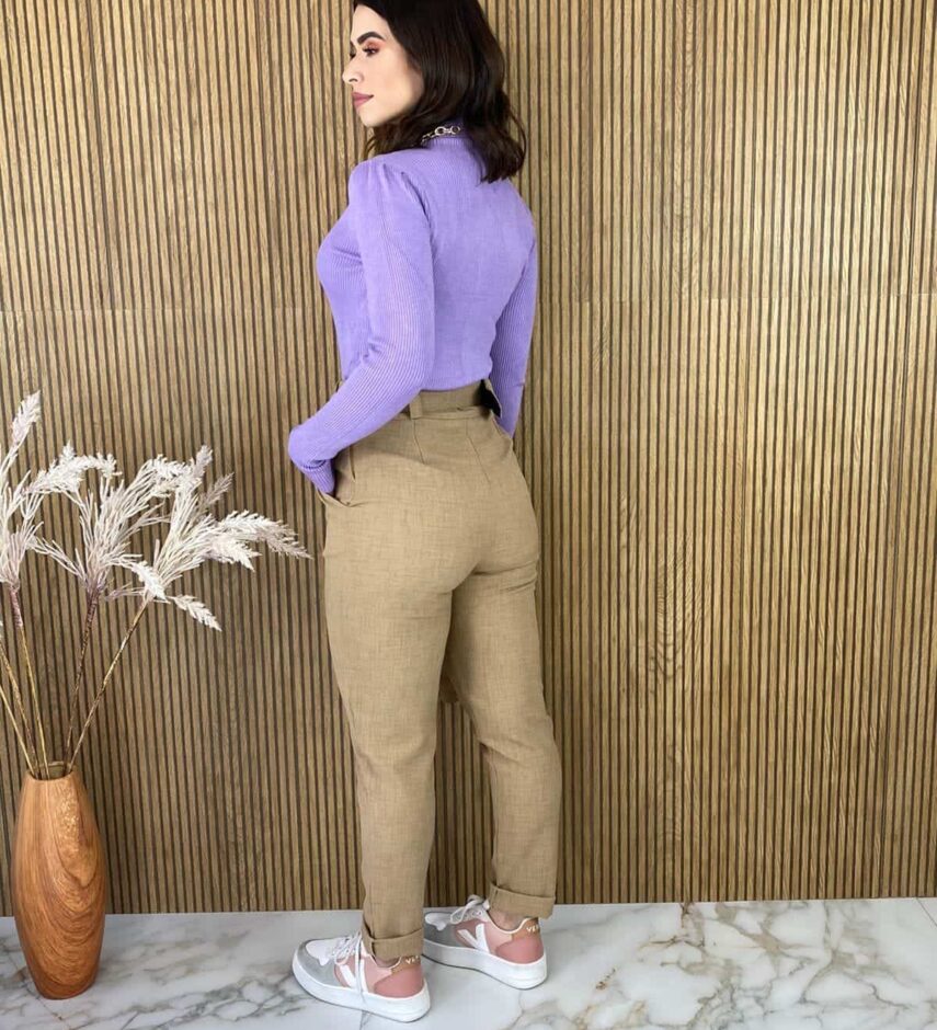 fernandaramosstore com br blusa feminina cacharrel gola alta canelada lilas 2