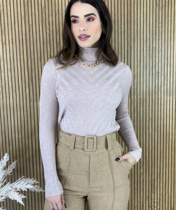 fernandaramosstore com br blusa feminina cacharrel gola alta com relevo rose