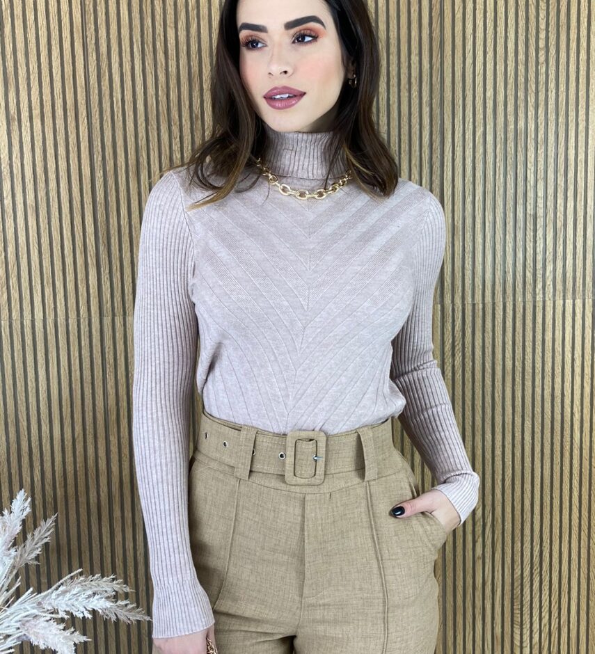 fernandaramosstore com br blusa feminina cacharrel gola alta com relevo rose