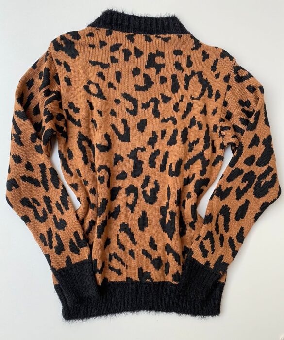fernandaramosstore com br blusa manga longa feminina tricot animal print gola preta 2