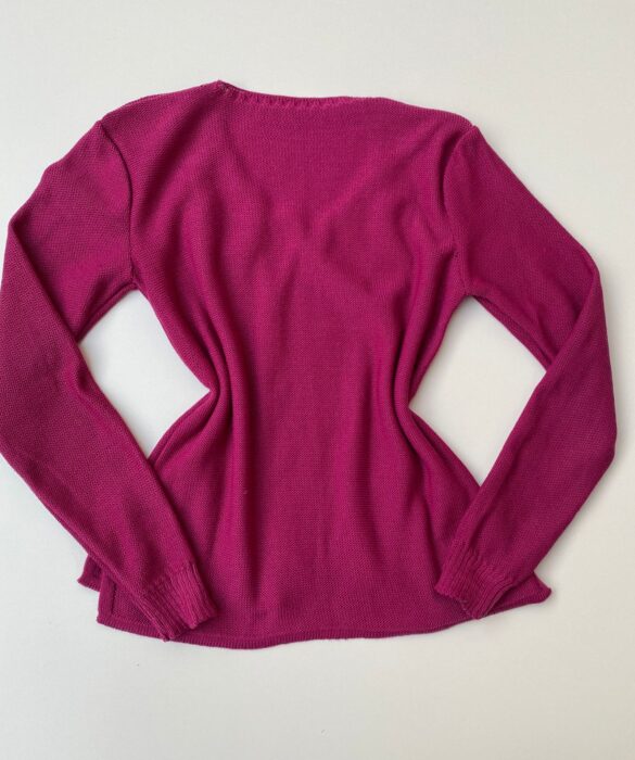fernandaramosstore com br blusa manga longa feminina tricot verde com bolso copia 1