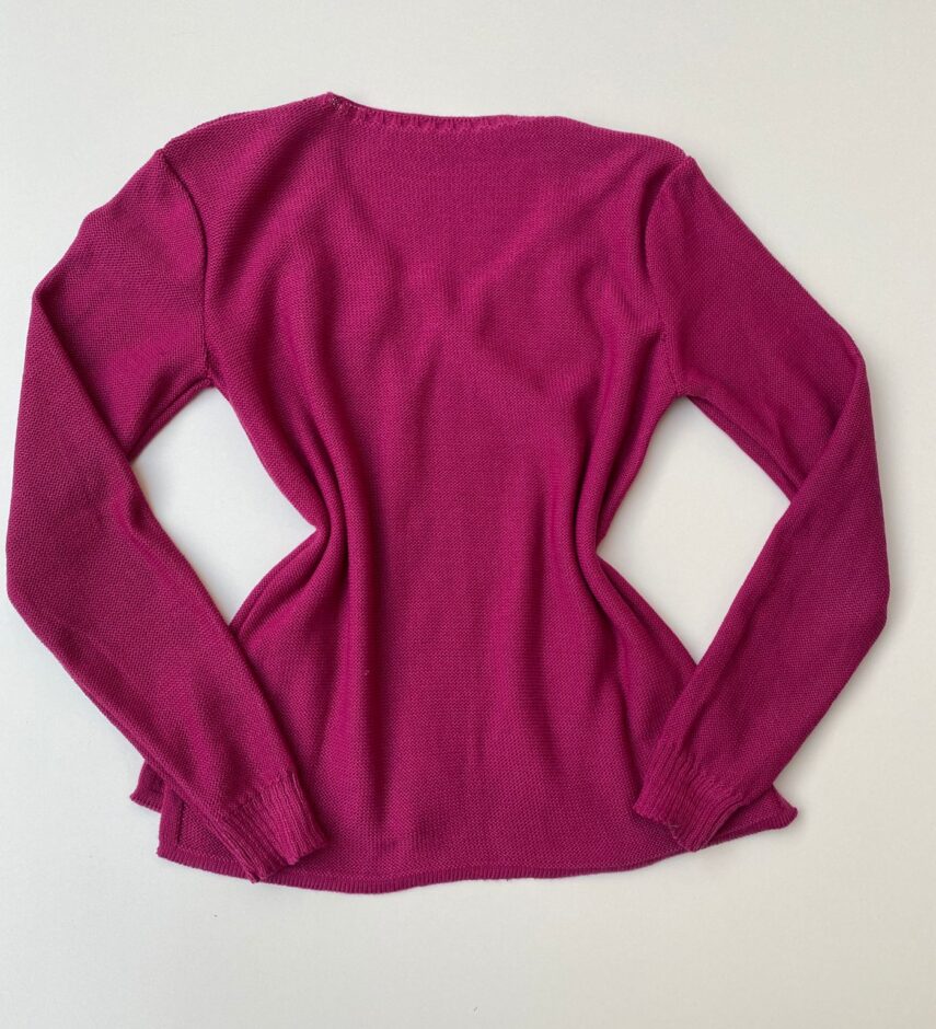 fernandaramosstore com br blusa manga longa feminina tricot verde com bolso copia 1