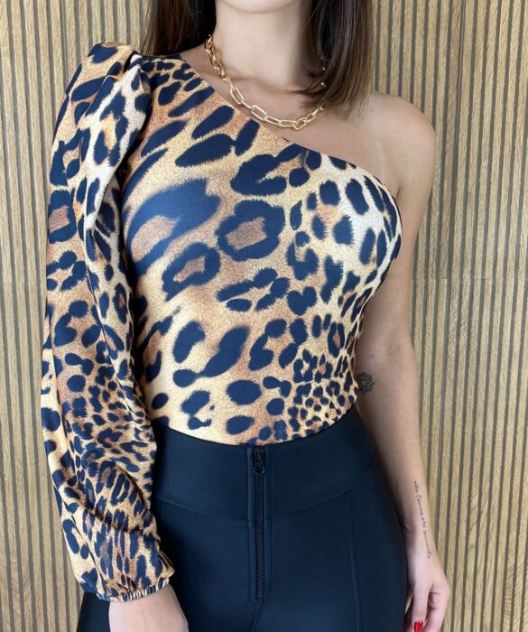 fernandaramosstore com br body feminino com bojo um ombro so animal print 2