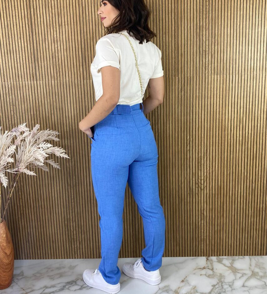 fernandaramosstore com br calca feminina com cinto skinny bolso frontal azul 1
