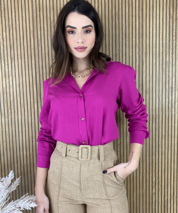 fernandaramosstore com br camisa feminina social fucsia 1