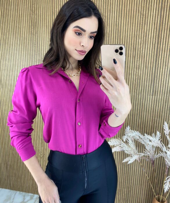 fernandaramosstore com br camisa feminina social fucsia 10