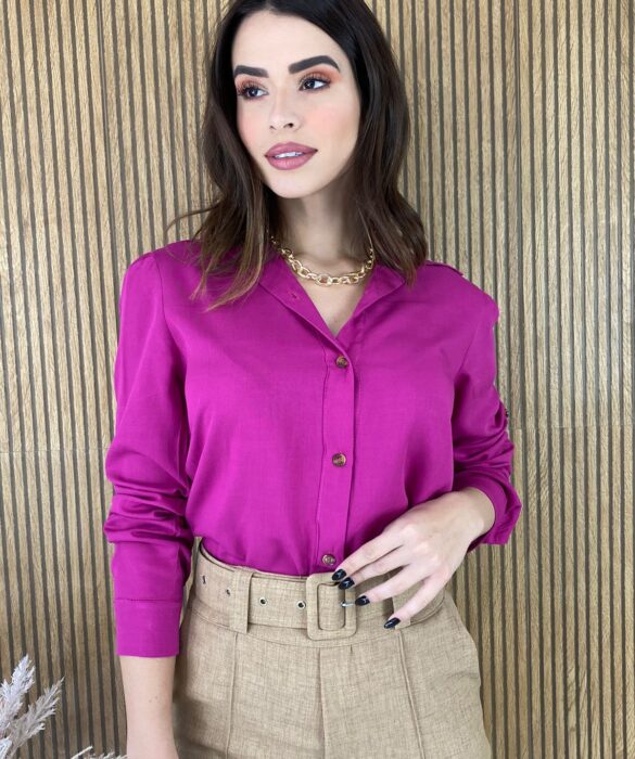 fernandaramosstore com br camisa feminina social fucsia 7