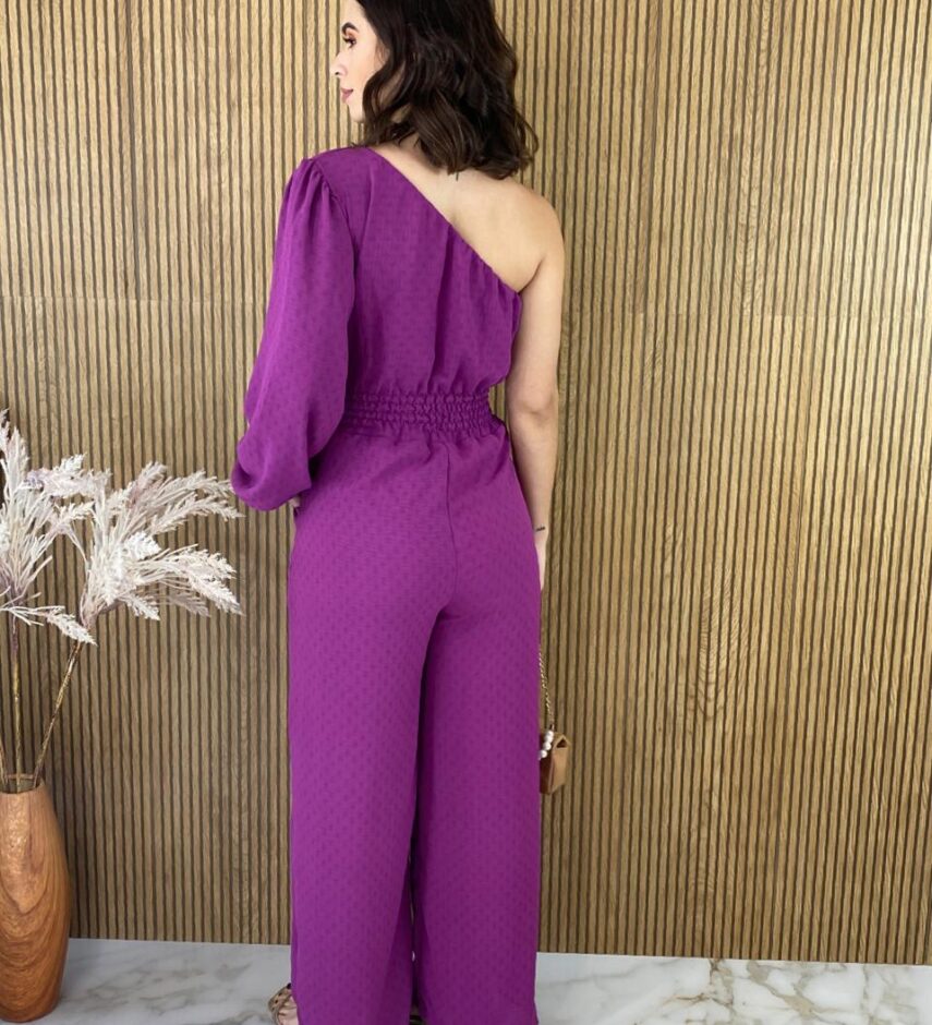 fernandaramosstore com br macacao feminino um ombro so fucsia