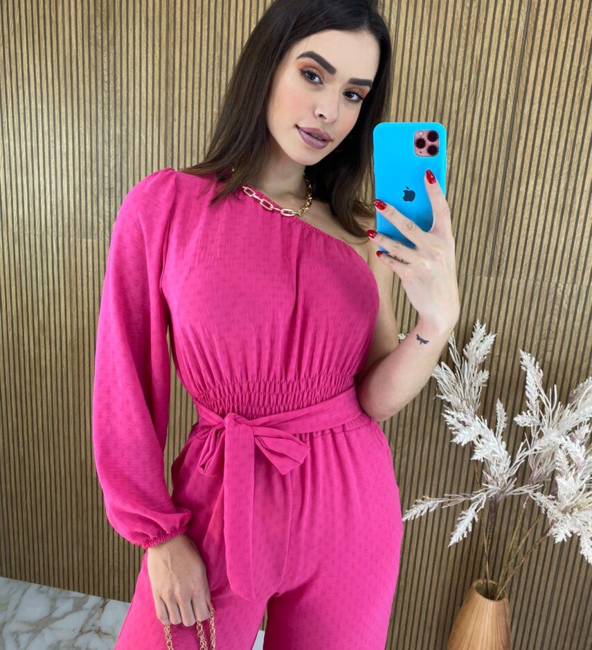 fernandaramosstore com br macacao feminino um ombro so pink 5