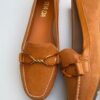 mocassim feminino laranja fernanda ramos store