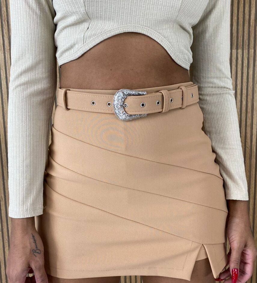 fernandaramosstore com br short saia com cinto caramelo 3