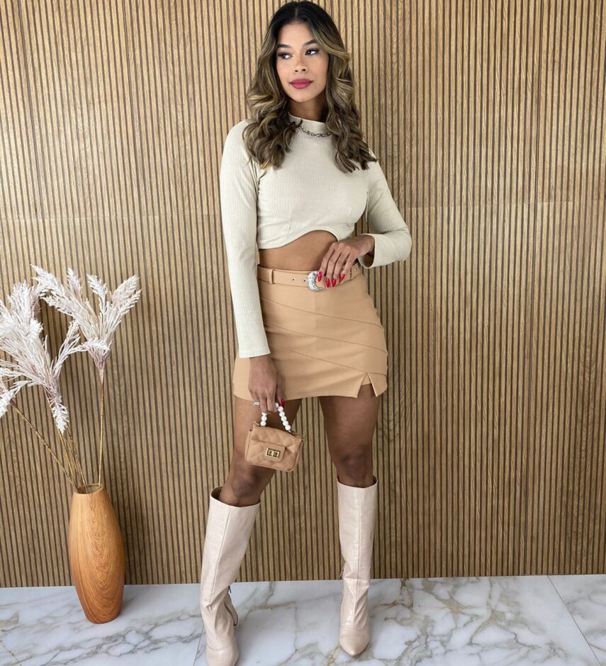 fernandaramosstore com br short saia com cinto caramelo 4