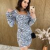 fernandaramosstore com br vestido curto com bojo manga longa zebra branca 4