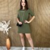 fernandaramosstore com br vestido curto moletinho like a loaded gun verde militar 2