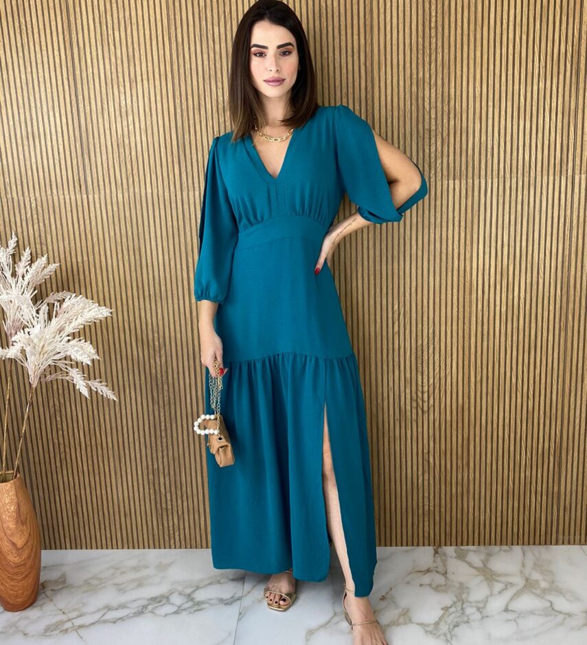 fernandaramosstore com br vestido longo sem bojo azul 2