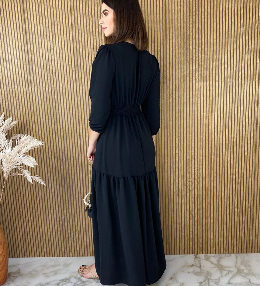 fernandaramosstore com br vestido longo sem bojo preto 1