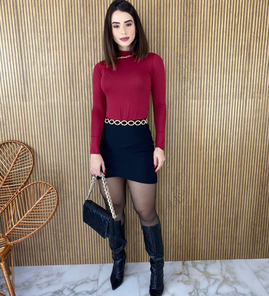 fernandaramosstore com br blusa feminina cacharrel gola alta basica vermelha 2