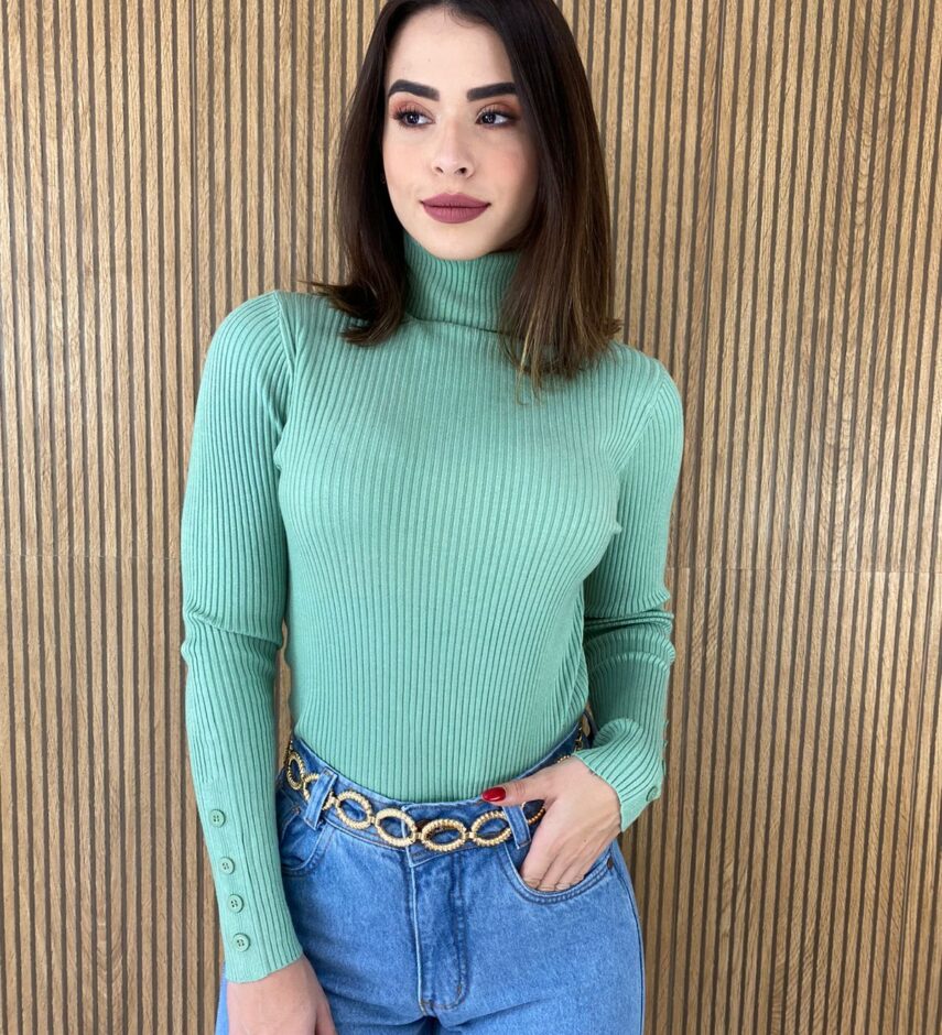 fernandaramosstore com br blusa feminina cacharrel gola alta verde agua 1