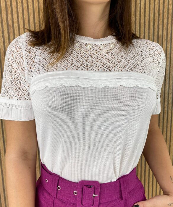 fernandaramosstore com br blusa manga curta feminina tricot detalhe na manga branca 3