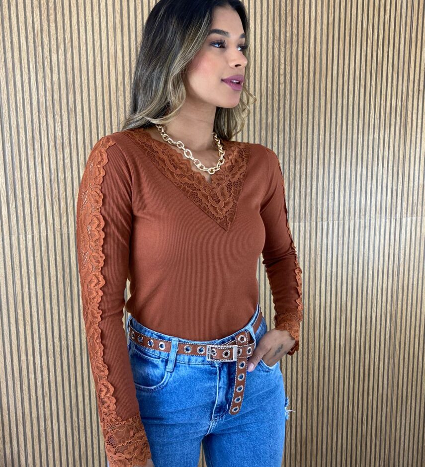 fernandaramosstore com br blusa manga em renda canelada terra 7